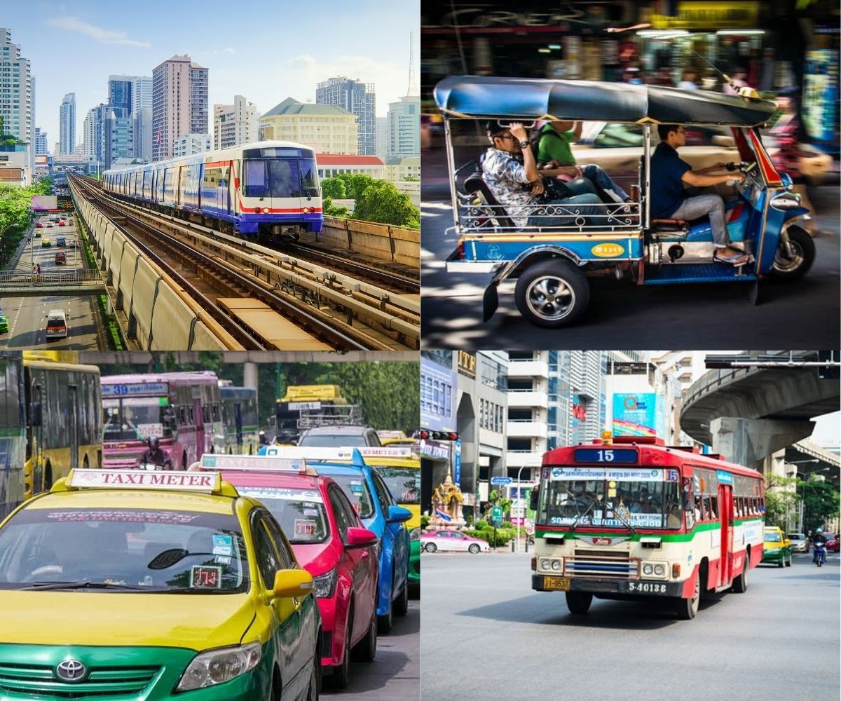 Đa dạng phương tiện di chuyển tại Thái Lan