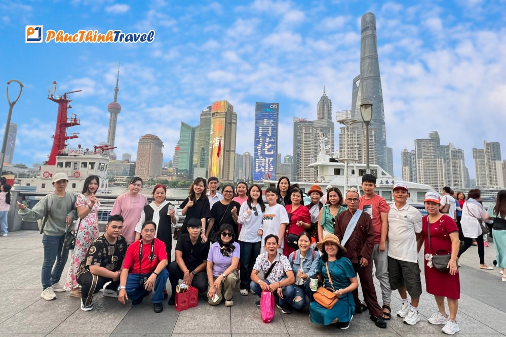 Tour Trung Quốc: Thượng Hải - Vô Tích - Ô Trấn - Hàng Châu