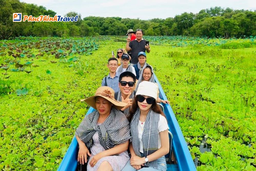 Tour Châu Đốc - Cà Mau - Cần Thơ - Rừng tràm Trà Sư - Khám phá cực Nam của Tổ Quốc